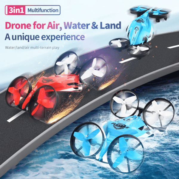 3-In-1 Land Air Water Drone